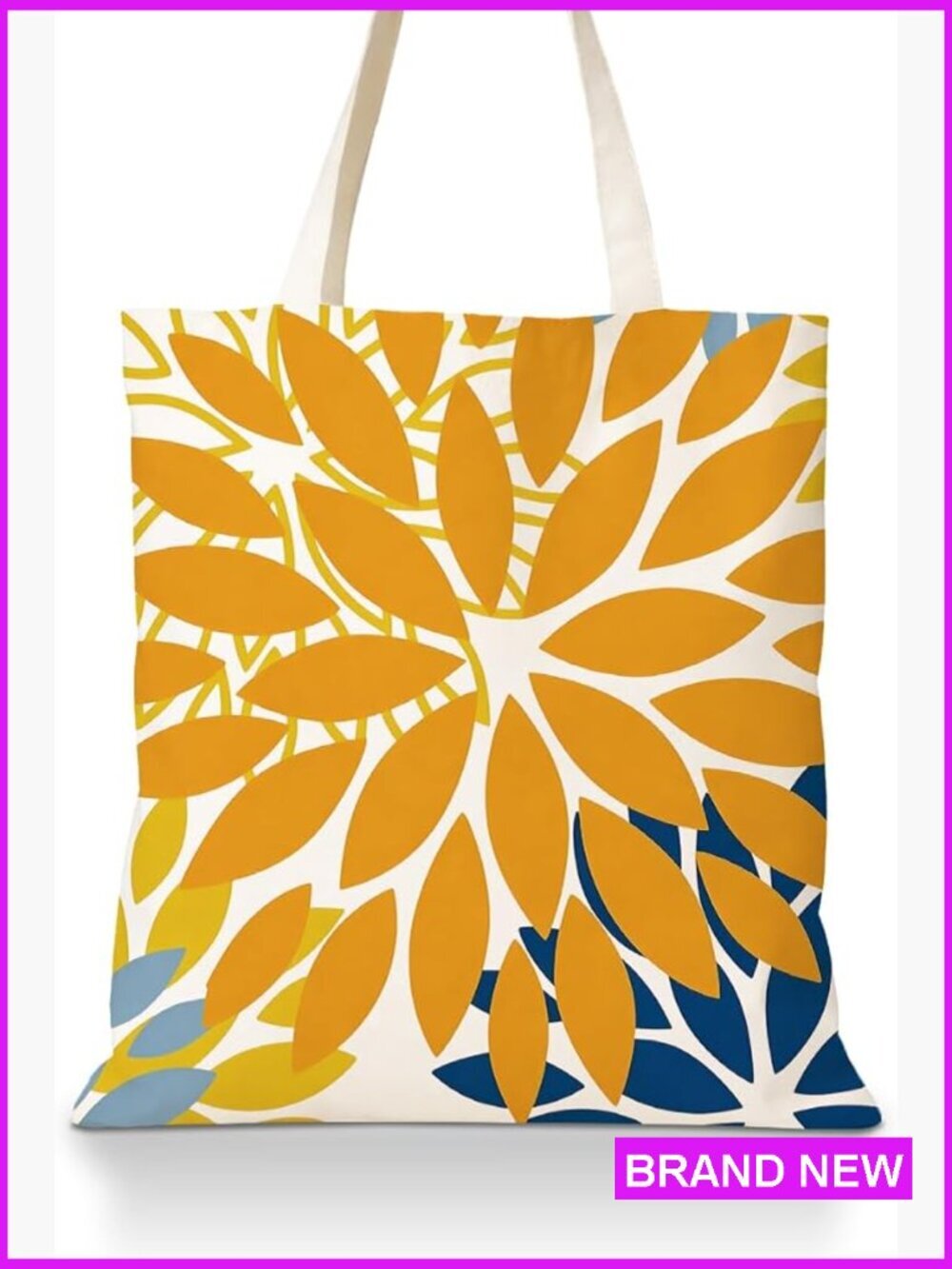Canvas Tote Bag Reusable Aesthetic Shoulder Bag for Shopping Beach Travel